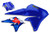 Cycra 15-19 Yamaha WR250F Powerflow Radiator Shrouds OEM Blue - 1CYC-1778-62 Photo - Primary