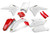 Cycra 14-18 Yamaha YZ250F/14-17 YZ450F Powerflow Body Kit White/Red - 1CYC-9312-42R Photo - Primary