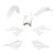 Cycra 22-24 Yamaha YZ125 5-pc Replica Body Kit White - 1CYC-9433-42 Photo - Primary