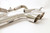 B&B Exhaust Chevy C5 Corvette Bullet Axle Back Exhaust System (Round Tips) #FCOR-0105