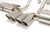 B&B Exhaust Chevy C5 Corvette Route 66 Axle Back Exhaust System (Round Tips) #FCOR-0210