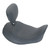 Mustang 06-17 Harley Dyna Wide Tripper Forward Solo Seat w/Driver Backrest - Black - 79804 User 1
