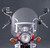 National Cycle 83-22 Harley XL/FXR/D/17-25 Hon/07-24 Kaw Dakota 3 w/Low Turn Signals Windshield-Clr - NC125A User 1