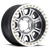 Raceline RT232 Monster 17x8.5in/6x139.7 BP/-25mm Offset/107.95mm Bore - Black & MACH. Beadlock Wheel - RT232-78560-25 Photo - Primary