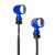 Letric Lighting 12mm Mini Red Running Light Red Turn Signal - Blue Anodized - LLC-45CB-RR Photo - Primary