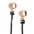 Letric Lighting 12mm Mini Red Running Red Turn Signal LED - Gold Anodized - LLC-45CG-RR Photo - Primary