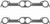 Fel-Pro 1436 Exhaust Manifold Gasket Set - 1436