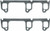 Fel-Pro 1400 Exhaust Manifold Gasket Set - 1400