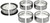 Clevite Ford Tr 6 240-300 1965-95 Con Rod Bearing Set - CB699A40(6)