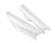 Cycra 02-18 Honda CR125R-450RX Fork Guards White - 1CYC-6900-42 Photo - Primary