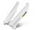 Cycra 21-24 Kawasaki KX450X Fork Guards White - 1CYC-6909-42 Photo - Primary