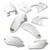 Cycra 09-13 Honda CRF250R-450R Powerflow Full Body Kit White - 1CYC-9304-42 Photo - Primary