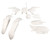 Cycra 18-24 Yamaha YZ250F-450F/FX Powerflow Body Kit White - 1CYC-9327-42 Photo - Primary