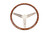 Steering Wheel GT3 GT Retro Mustang Wood