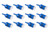 Diode Dynamics 194 LED Bulb HP5 LED - Blue Set of 12 - DD0026TW Photo - Primary