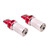 Diode Dynamics 7443 LED Bulb HP48 LED - Red (Pair) - DD0112P Photo - Primary
