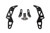 Diode Dynamics 18-21 Jeep JL Wrangler/Gladiator SS30 Bumper Bracket Kit - DD6027 Photo - Primary