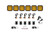 Diode Dynamics SS5 Sport Universal CrossLink 6-Pod Lightbar - Yellow Driving - DD7211 Photo - Primary