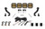 Diode Dynamics SS5 Grille CrossLink Lightbar Kit for 2019-Present Ram - Sport Yellow Combo - DD7609 Photo - Primary
