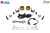 Diode Dynamics SS3 LED Bumper 1 1/4 In Roll Bar Kit Sport - White SAE Fog (Pair) - DD7692 User 6
