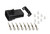 Metripack  8-Pin Male Black
