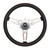 GT9 Retro Cobra Style Steering Wheel Black GT9 Retro Cobra Style Steering Wheel Black