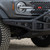 Go Rhino 21-24 Ford Bronco (2 and 4 Door) Rockline Full Width Bumper w/ Overrider Bar - 331401T Photo - Close Up