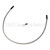 NAMZ Oil Sendin Harness Cover (SS Braided & Clear Coated - Stock Length) - NOSSH-1801 Photo - Primary