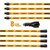 XK Glow Tube Single Color Underglow LED Accent Light Car/Truck Kit Amber - 8x24In - XK041002-A User 1