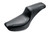 Mustang 58-84 Harley FX/FL Fastback 1PC Seat - Black - 75442 Photo - Primary