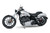 Mustang 13-17 Harley Softail Breakout Tripper Fastback 1PC Seat Tuck & Roll - Black - 76781 Photo - Primary