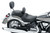 Mustang 06-15 Yamaha Roadliner, Stratoliner Wide Touring Solo Seat w/ Dr Backrest - Black - 79454 Photo - Primary