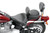 Mustang 00-17 Harley Softail w/Square Dash Tank Bib w/Studs - Black - 93156 Photo - Primary