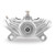 Performance Machine 00-Up HD Front Bracket Assy - Alum - Chrome - 0023-1522NE-CH Photo - Primary