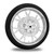 Performance Machine 21x3.5 Forged Paramount Wheel - Chrome - 1202-7106R-PARAJ-CH Photo - Primary