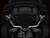 AWE 2024 Ford Mustang GT Fastback S650 RWD Track Edition Catback Exhaust w/ Quad Diamond Black Tips - 3020-43650 Photo - Mounted