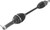 QuadBoss 11-14 Polaris Ranger 900 Diesel Rear Left Side Rugged Axle - 609257 Photo - Primary