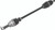 QuadBoss 14-20 Honda SXS700 Pioneer Front Left Replacement Axle - 609365 Photo - Primary