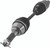 QuadBoss 08-14 Polaris RZR 800 Rear Left Replacement Axle - 609459 Photo - Primary