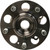 MOOG 17-23 Honda Ridgeline RTL-E Black Edition Rear Hub Assembly - 512584 Photo - out of package