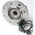 MOOG 95-96 Chevrolet K1500 Suburban Front Left Hub Assembly - 515015 Photo - Primary