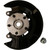 MOOG 09-13 Toyota Corolla Front Left Complete Knuckle Assembly - LK031 Photo - Primary
