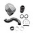 Wehrli 13-18 Cummins 6.7L Intake Kit 4in - Fine Texture Black - WCF100881-FTB User 1
