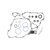 Cometic 08-14 Kawasaki KFX450R Bottom End Gasket Kit - C3201BE Photo - Primary
