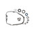Cometic 88-06 Yamaha YFS200 Blaster Bottom End Gasket Kit - C7093BE Photo - Primary