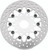 Twin Power 08-13 FLH FLT 6-17 Dyna Front 11.8 Floating Mesh Rotor Silver - 666822 Photo - Primary