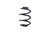 Eibach 01-07 Mercedes-Benz C240/C280/C3/C350 RWD W3 Single Rear Spring - R10003 Photo - Primary