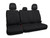 PRP 12-14 Ford Raptor  Rear Bench Seat Covers- Black with Silver Stitch - B070-06 Photo - Primary