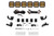Diode Dynamics Prinsu/Sherpa Roof Racks SS5 6-Pod CrossLink Mounting Kit - Sport Yellow Combo - DD7817 Photo - Primary