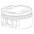CP Pistons 2009 - 2011 Suzuki GSXR1000 76mm Bore, 1.5mm oversize, 12.5:1 - MX4045C Photo - Primary
